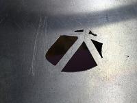 Le logo ardenome en pré version pochoir