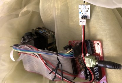 Le thermomètre raccordé
