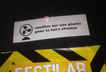 "Soufflez-moi" et "Touchez-moi" sont en résidence